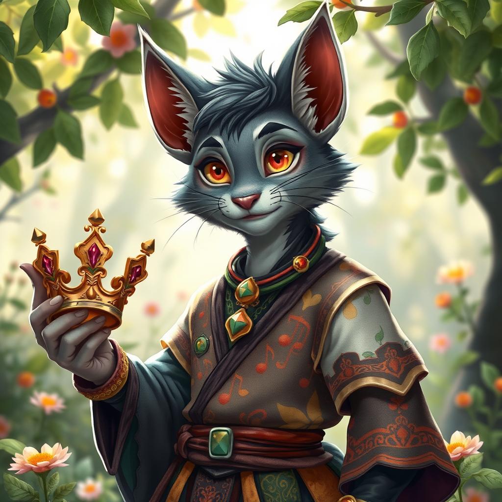 Meet the Playful Tabaxi Bard
