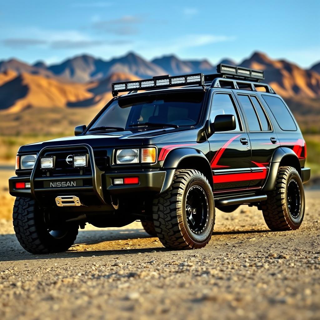 1995 Customized Nissan Pathfinder: Bold Meets Beautiful