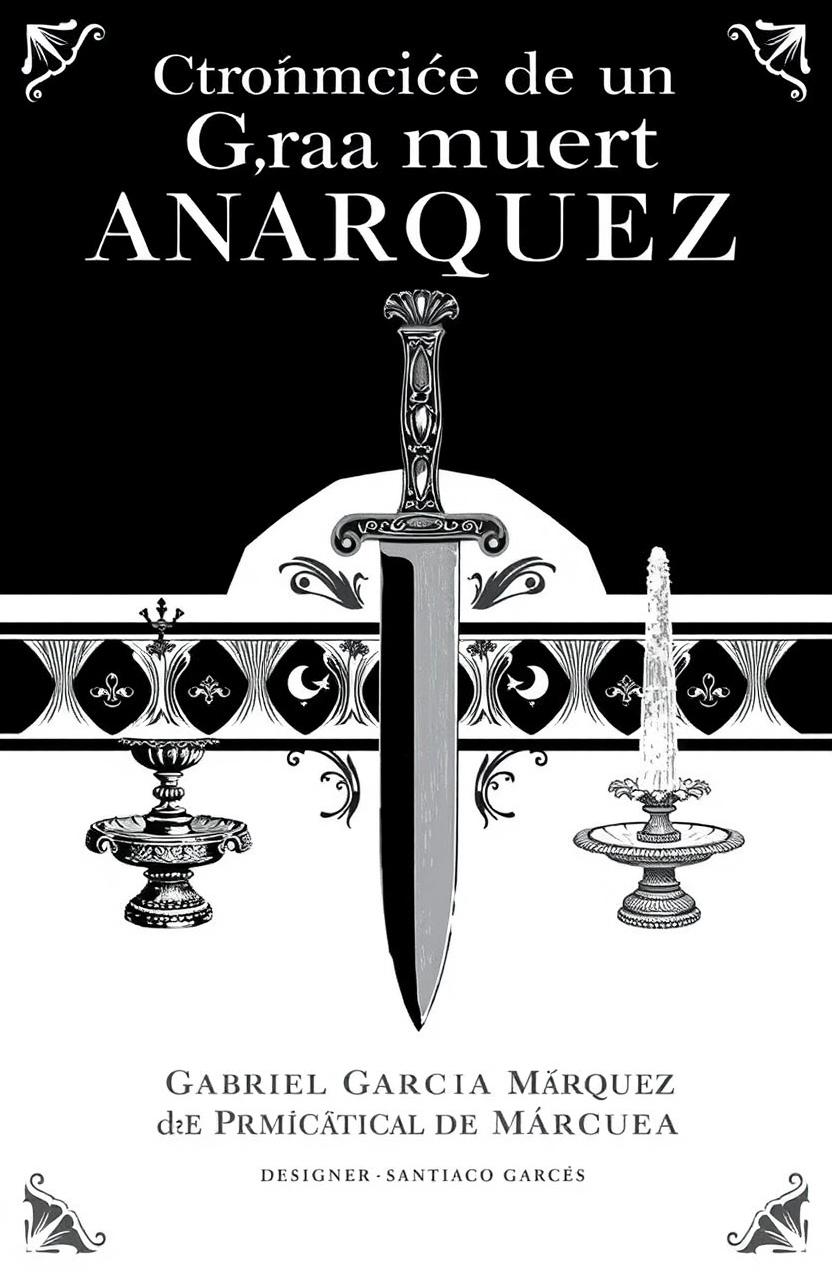 Stunning Black and White Book Cover Design