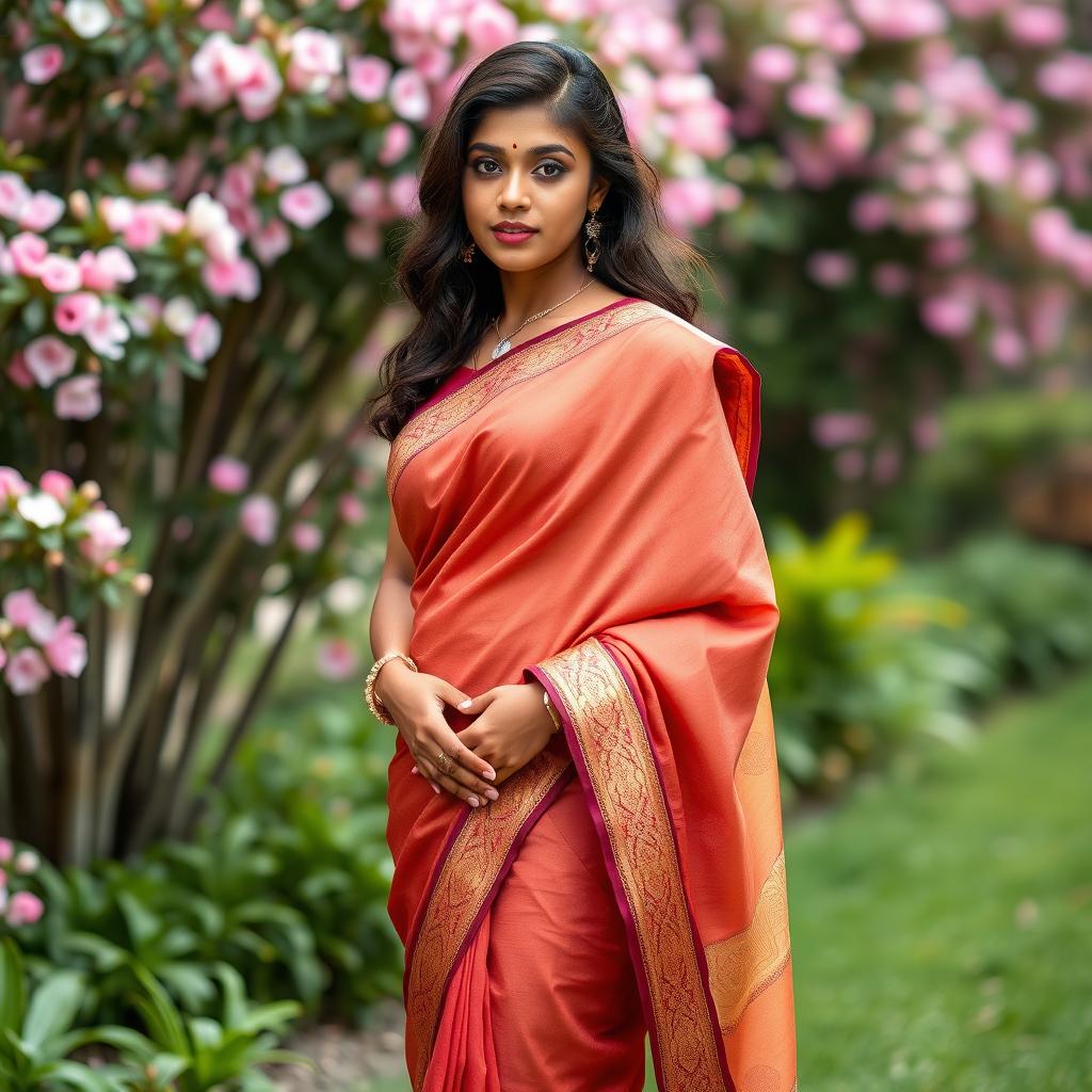 Elegance in Tradition: Tamil Beauty in Saree