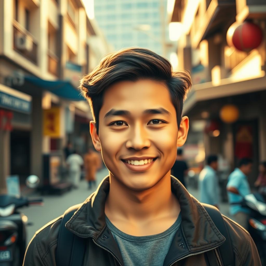 Meet the Charm: Mixed Heritage Indonesian Male