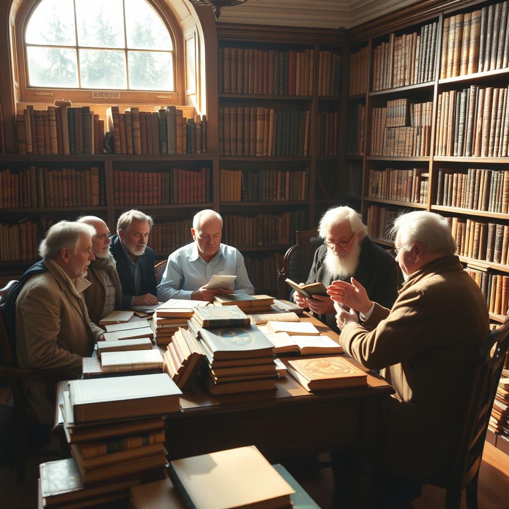 Gather Around: Book Collectors in a Bright Library