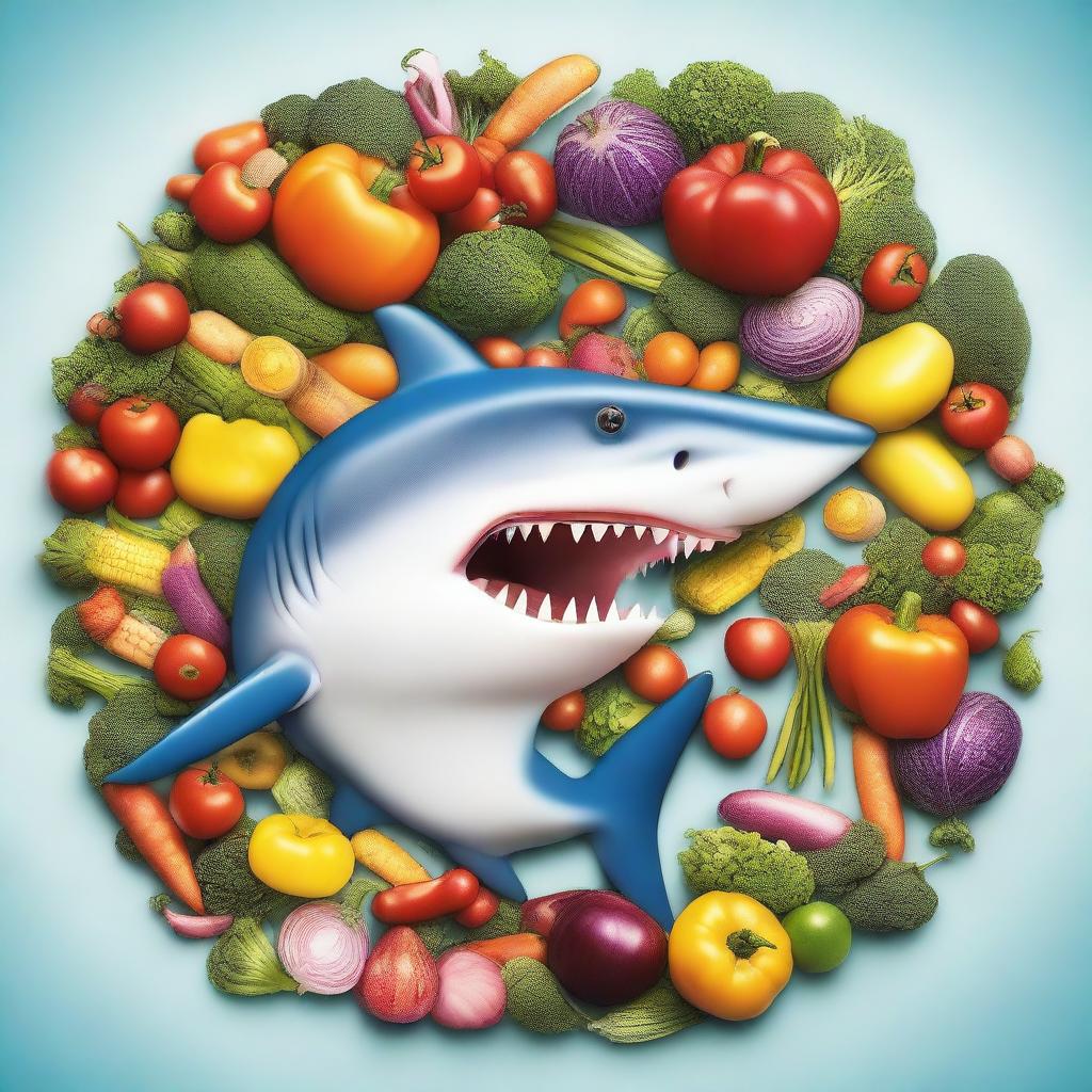 A Fin-tastic Twist: Vegetarian Shark Edition