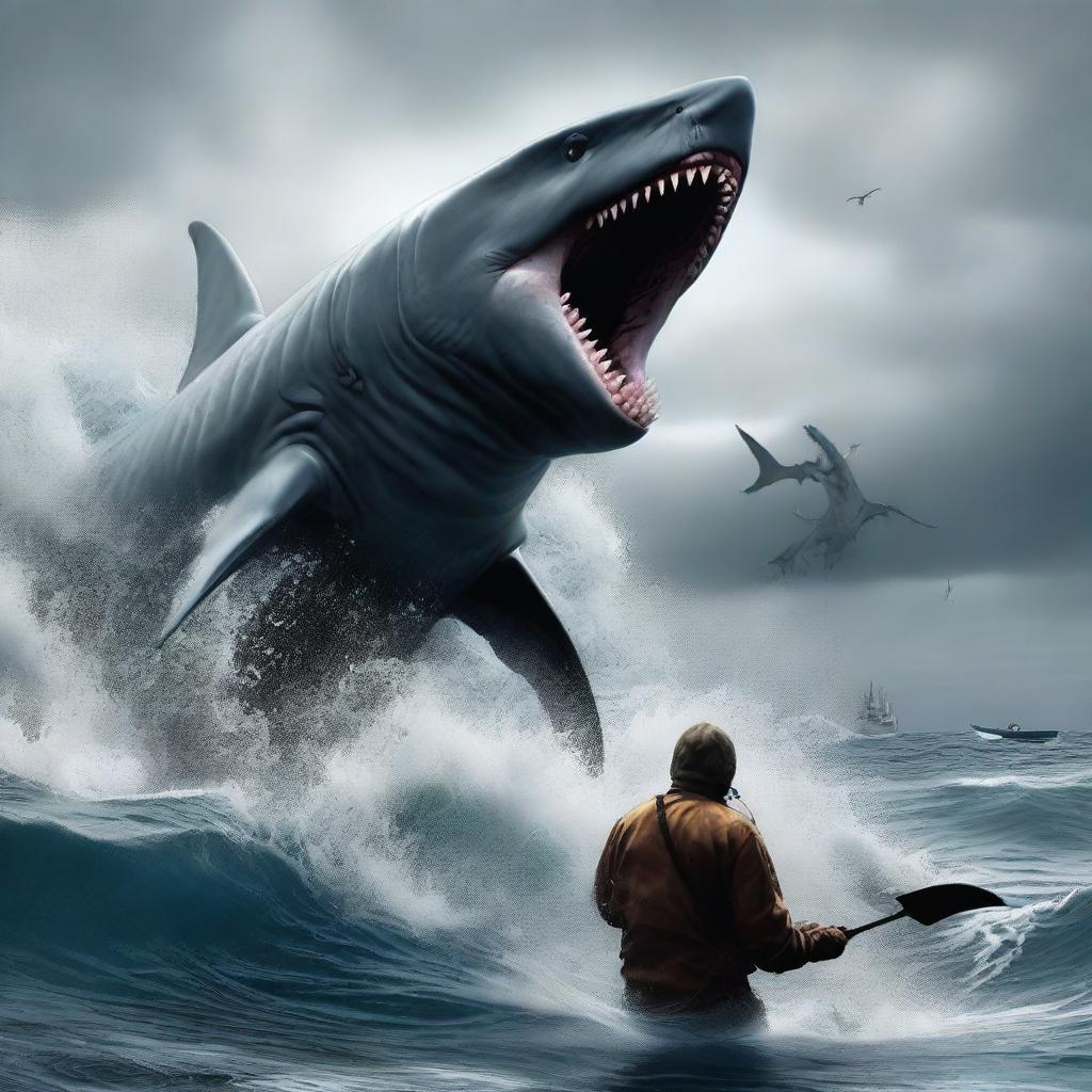 Fisherman vs. Shark: Epic Battle of Man vs. Beast
