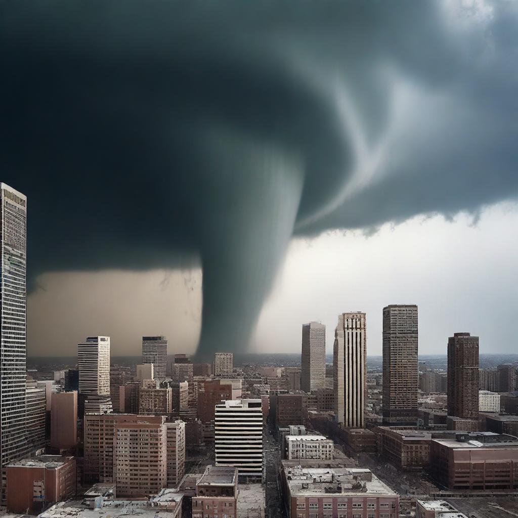 Tornado Twist: Chaos in the City