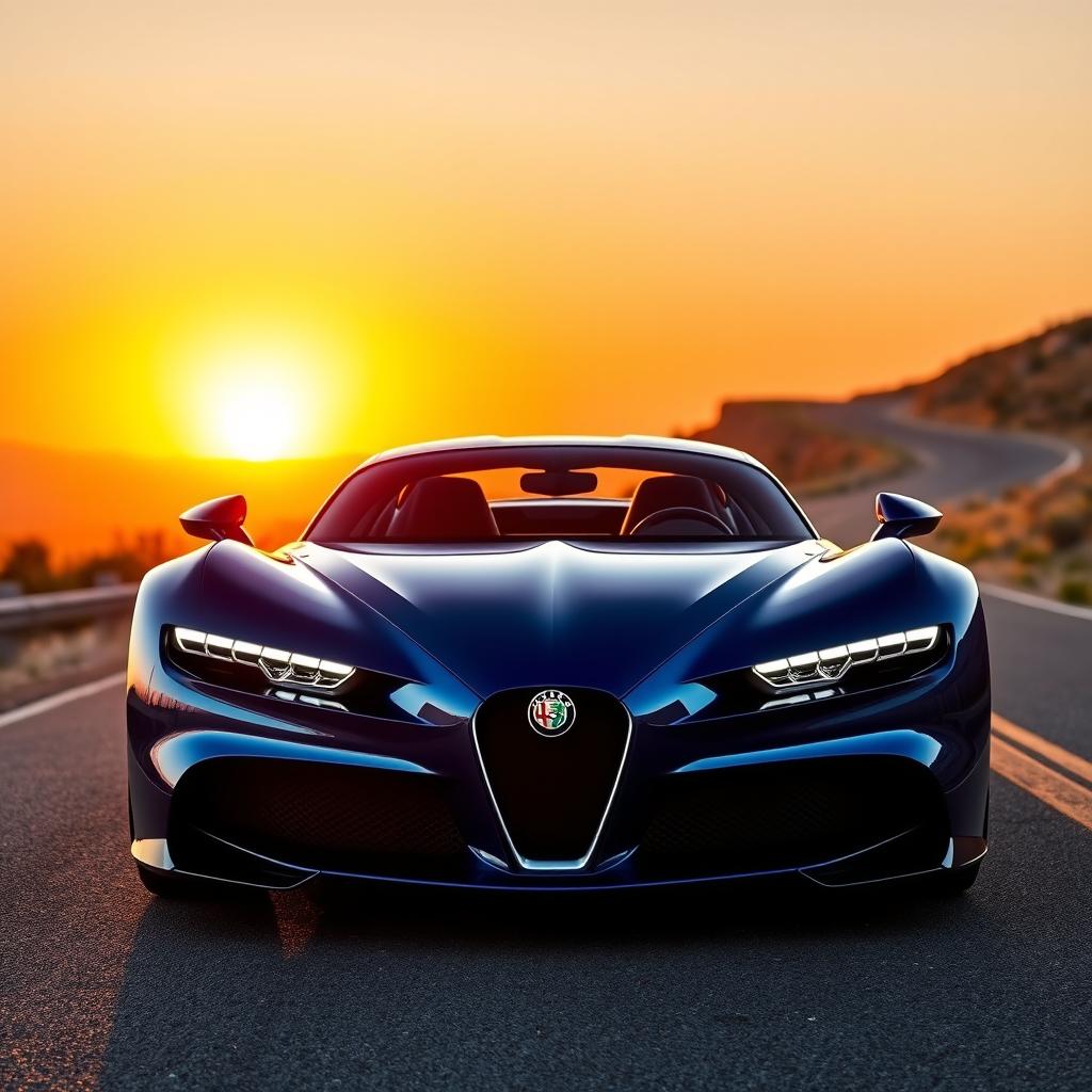 2024 Alfa Romeo Stradale 33: A Bugatti-Inspired Masterpiece