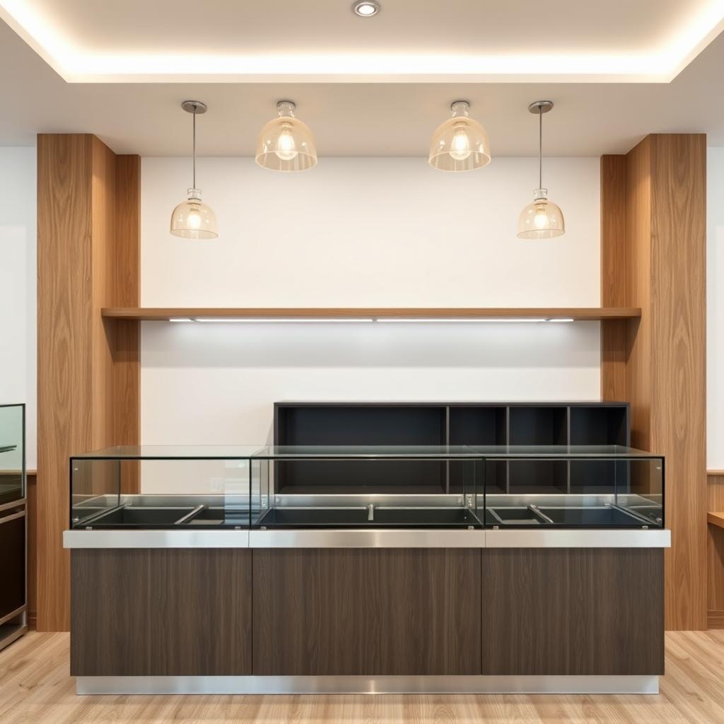 Indulge in Sweet Delights: Modern Pastry Shop Interior