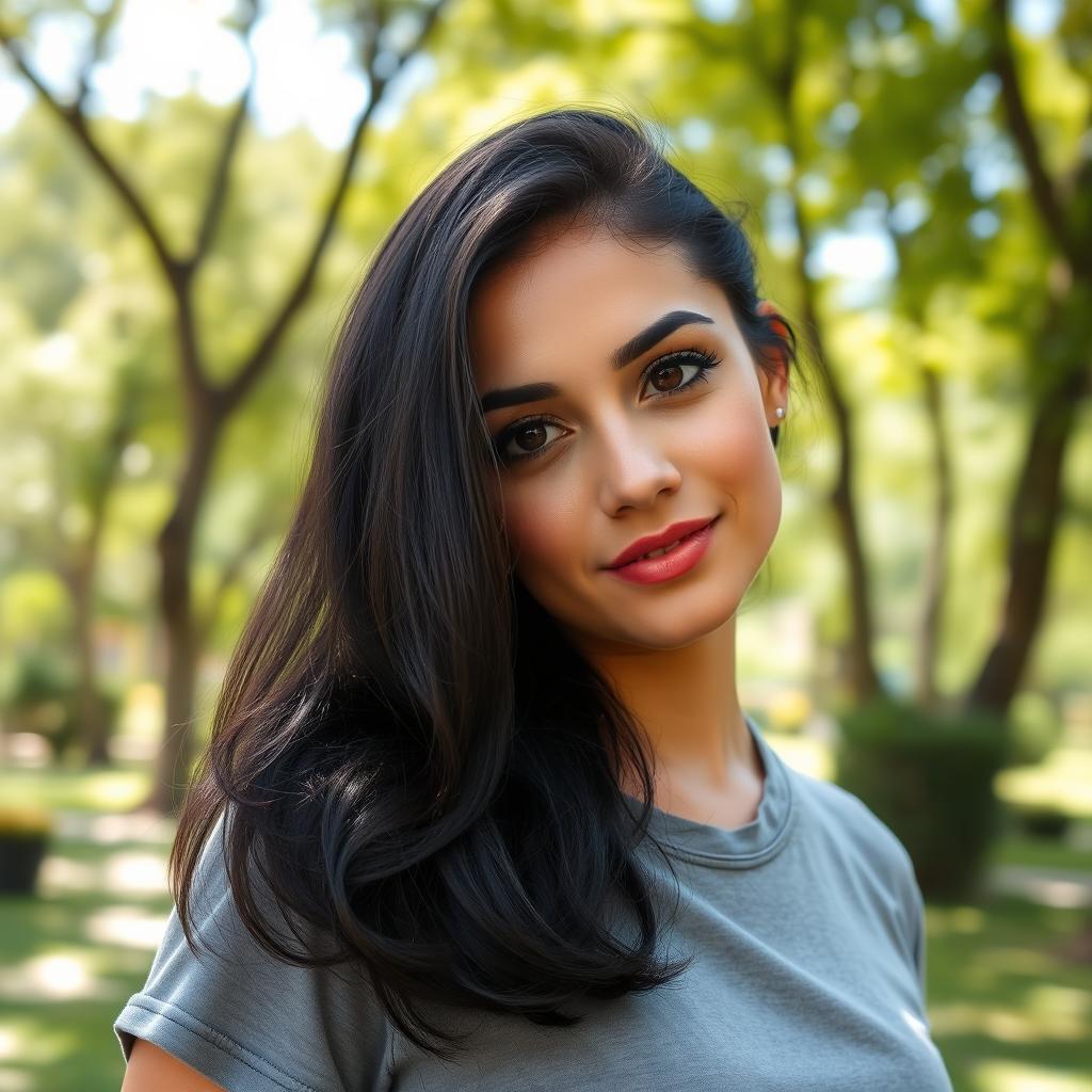 Elegant Mediterranean Beauty