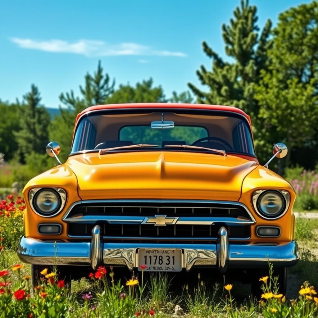 Retro Ride: Classic Chevrolet Veraneio V8