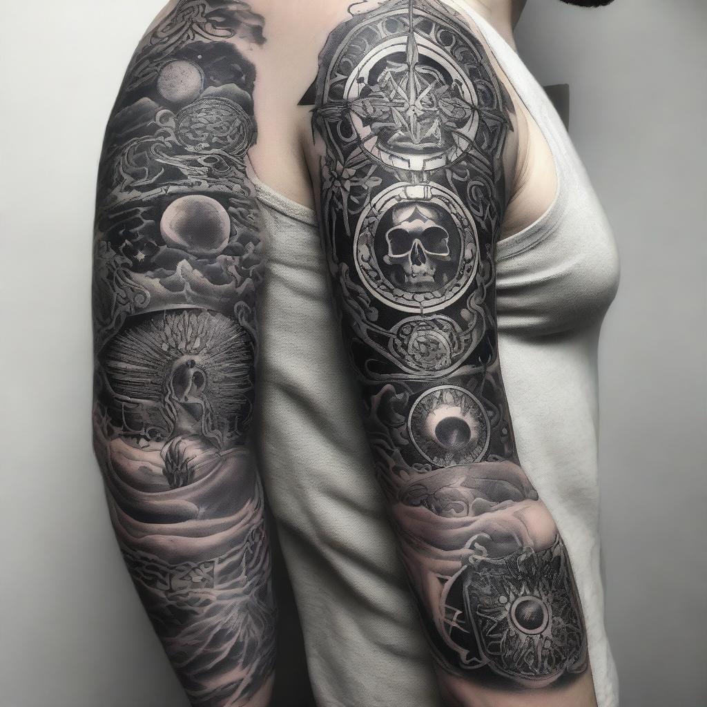Astral Projection Tattoo: Explore the Cosmos