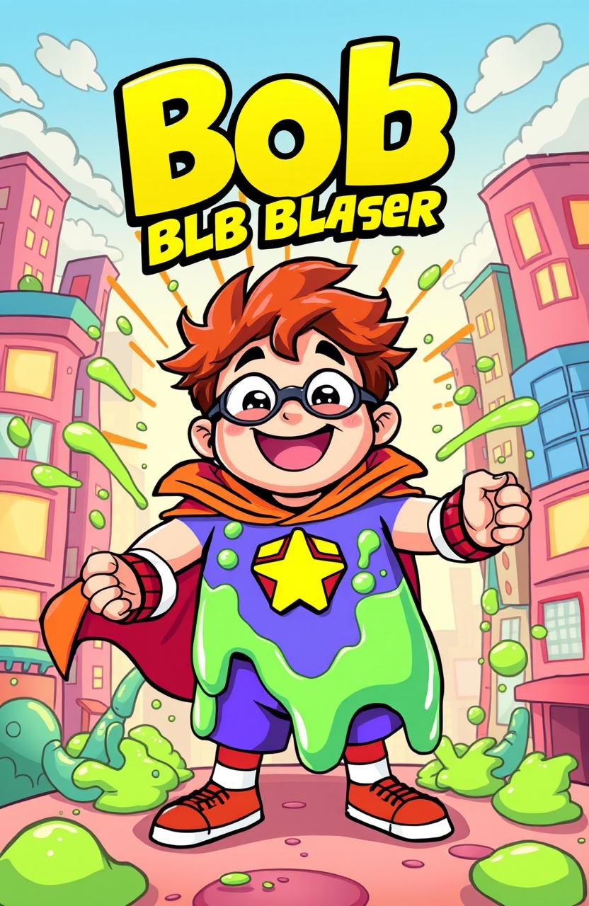 Meet the Cheerful Slime Superhero!