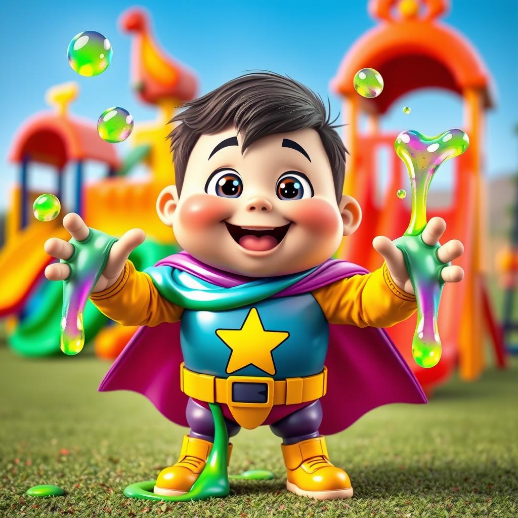 Meet Bob the Blob Blaster: The Slime Superhero!