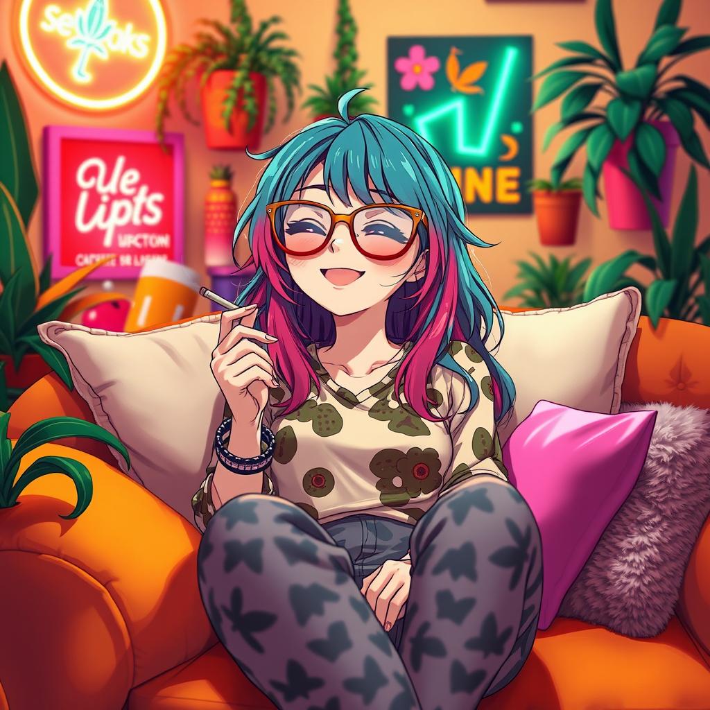 Chill Vibes: Stoner Anime Aesthetic