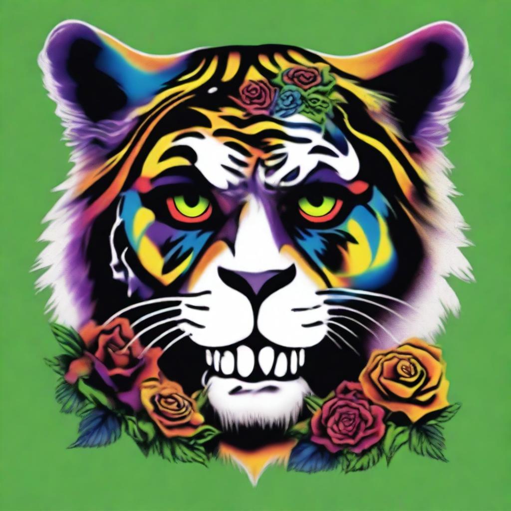 Grateful Dead Tiger: A Psychedelic Tribute