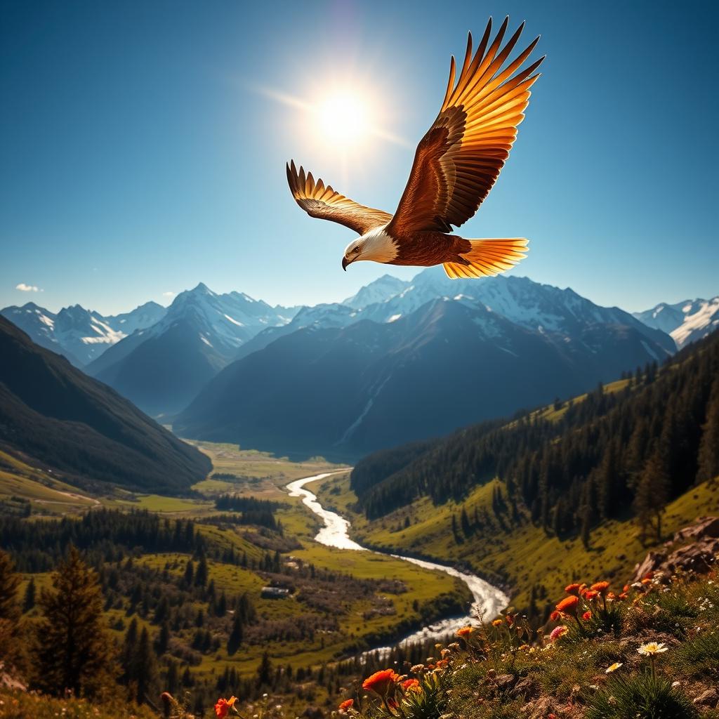 Soar High with the Majestic Golden Eagle