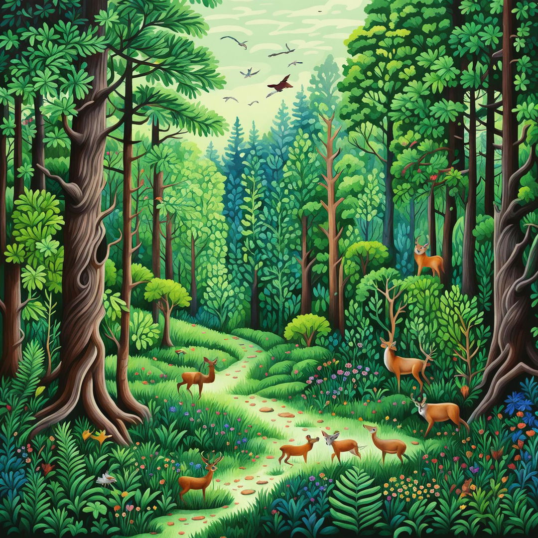 Find Peace in This Whimsical Forest