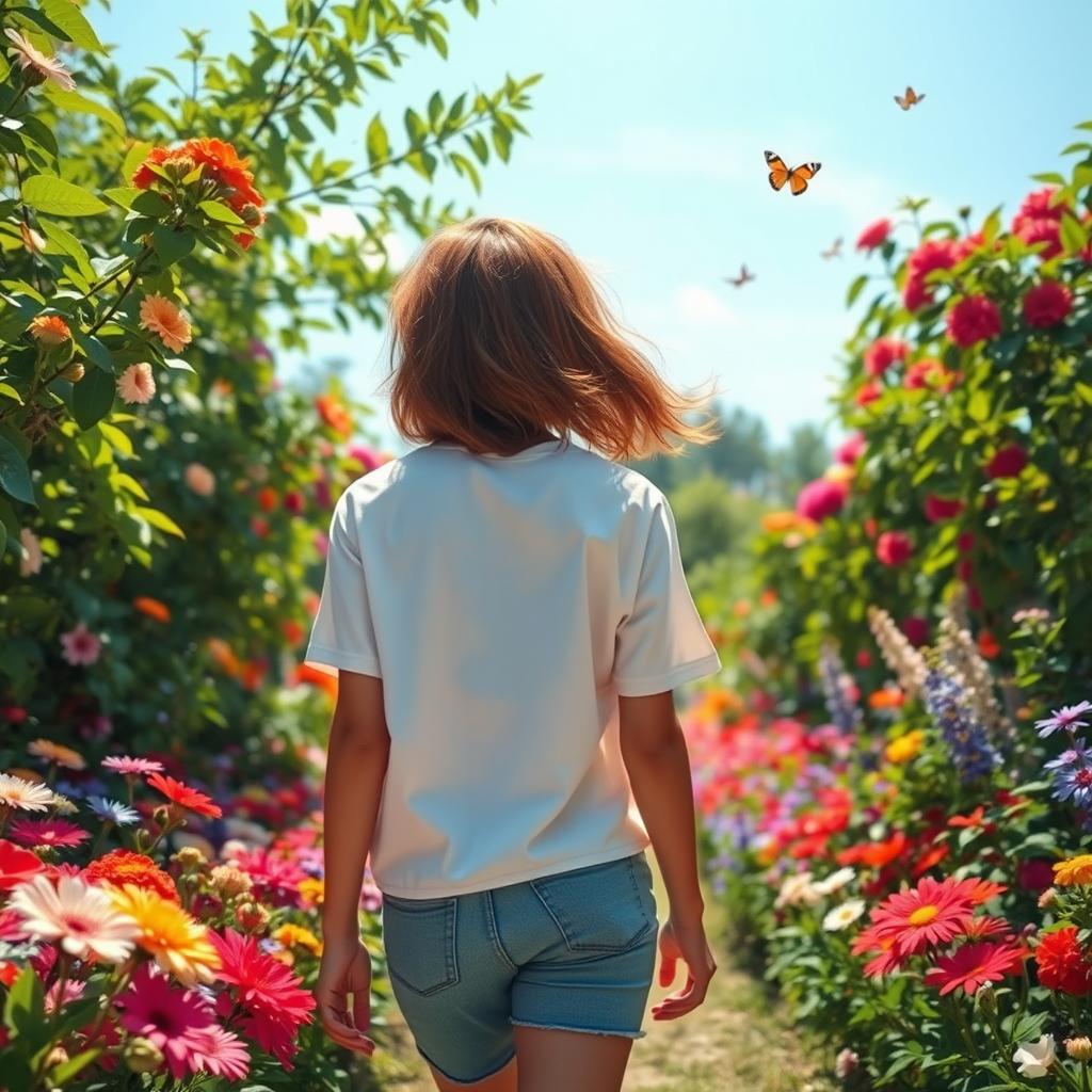 Explore Tranquility: A Stroll Through a Vibrant Garden