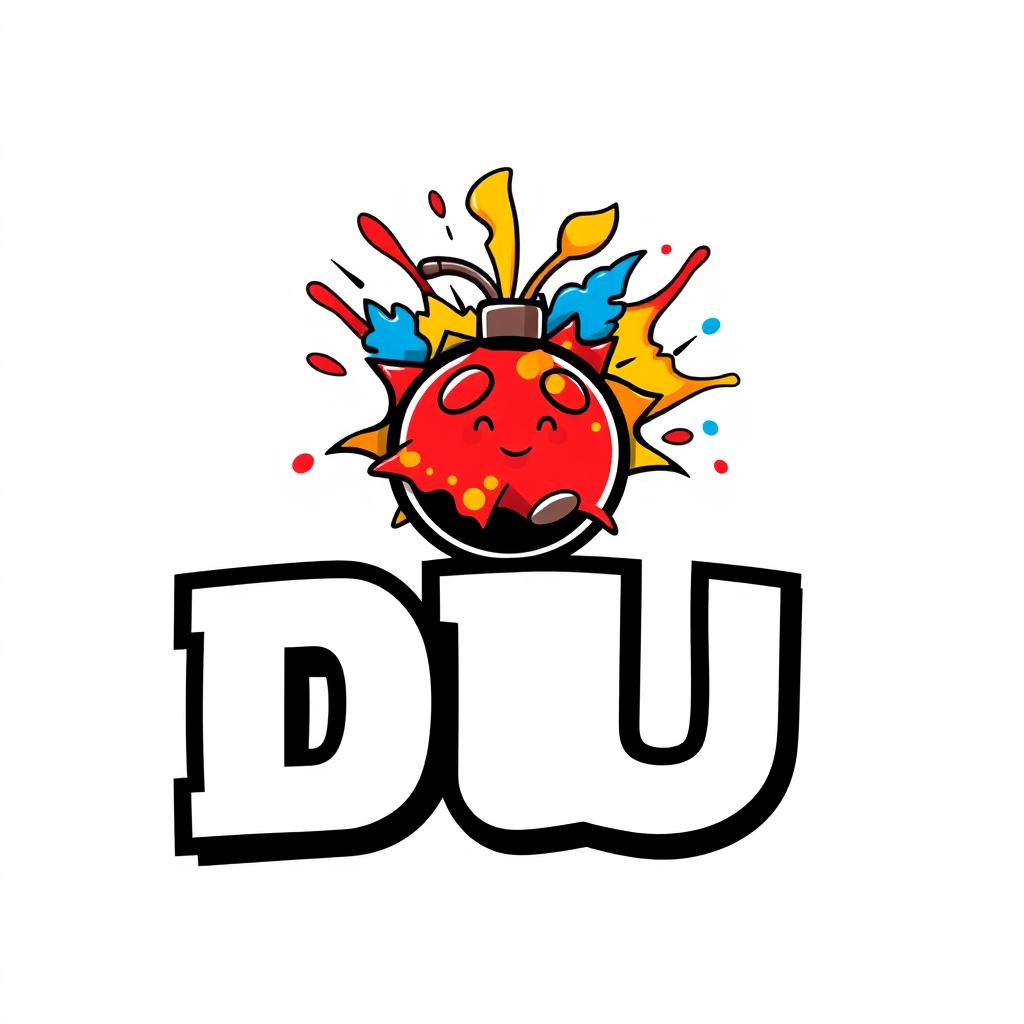 Modern DU Logo Design