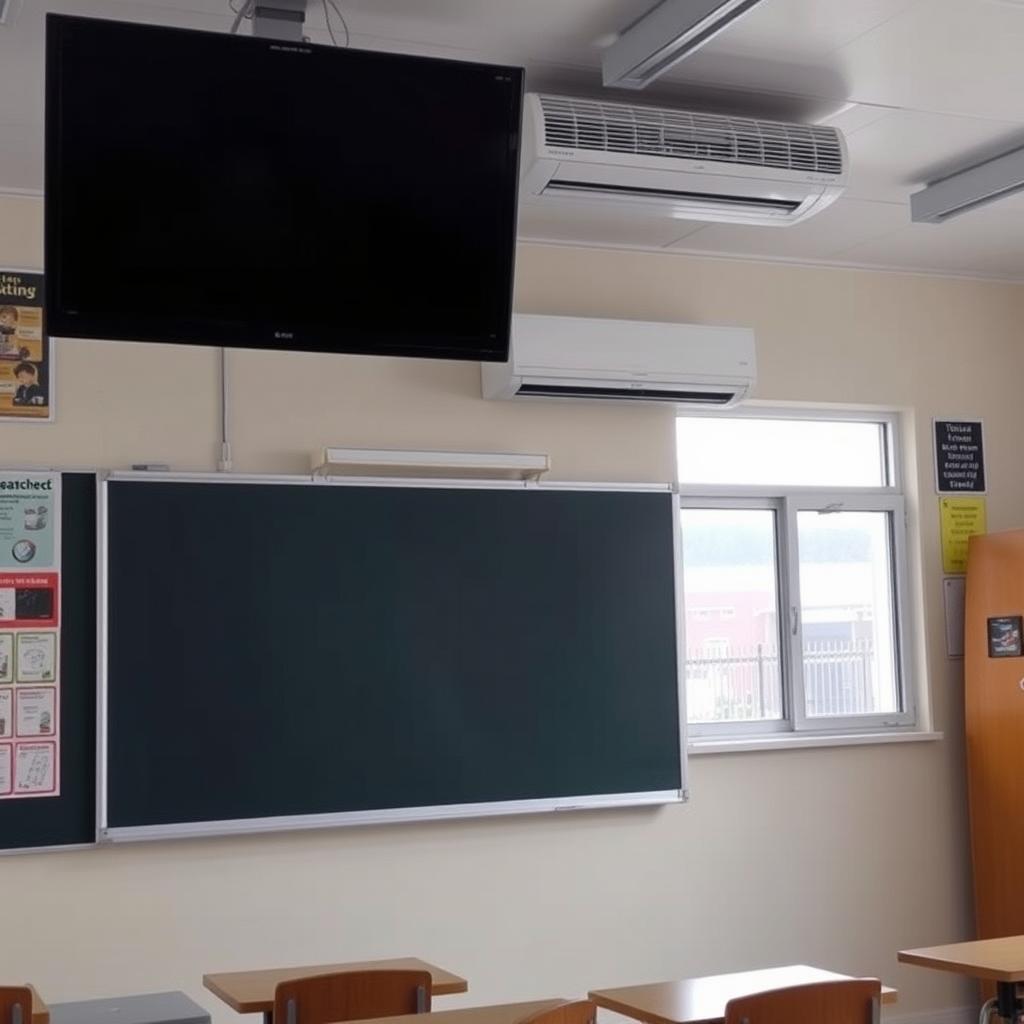 Inspiring Classroom Interior: Organization Meets Innovation