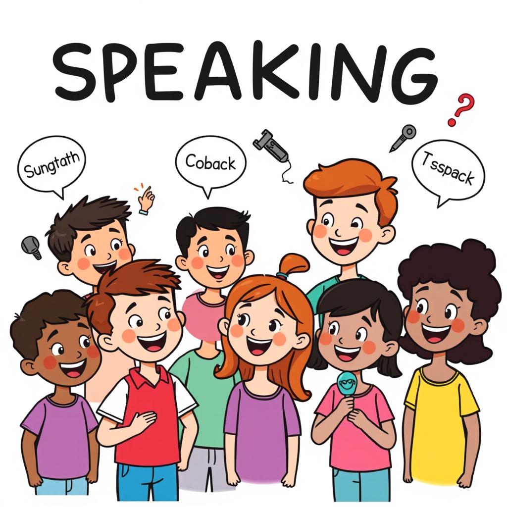 Vibrant Clip Art for Speaking Activities