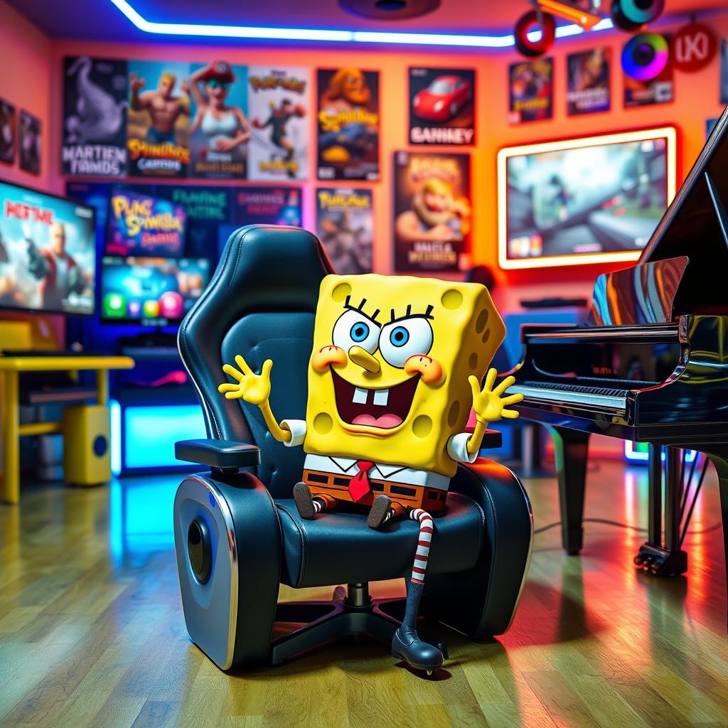 SpongeBob Takes Gaming to the Next Level!