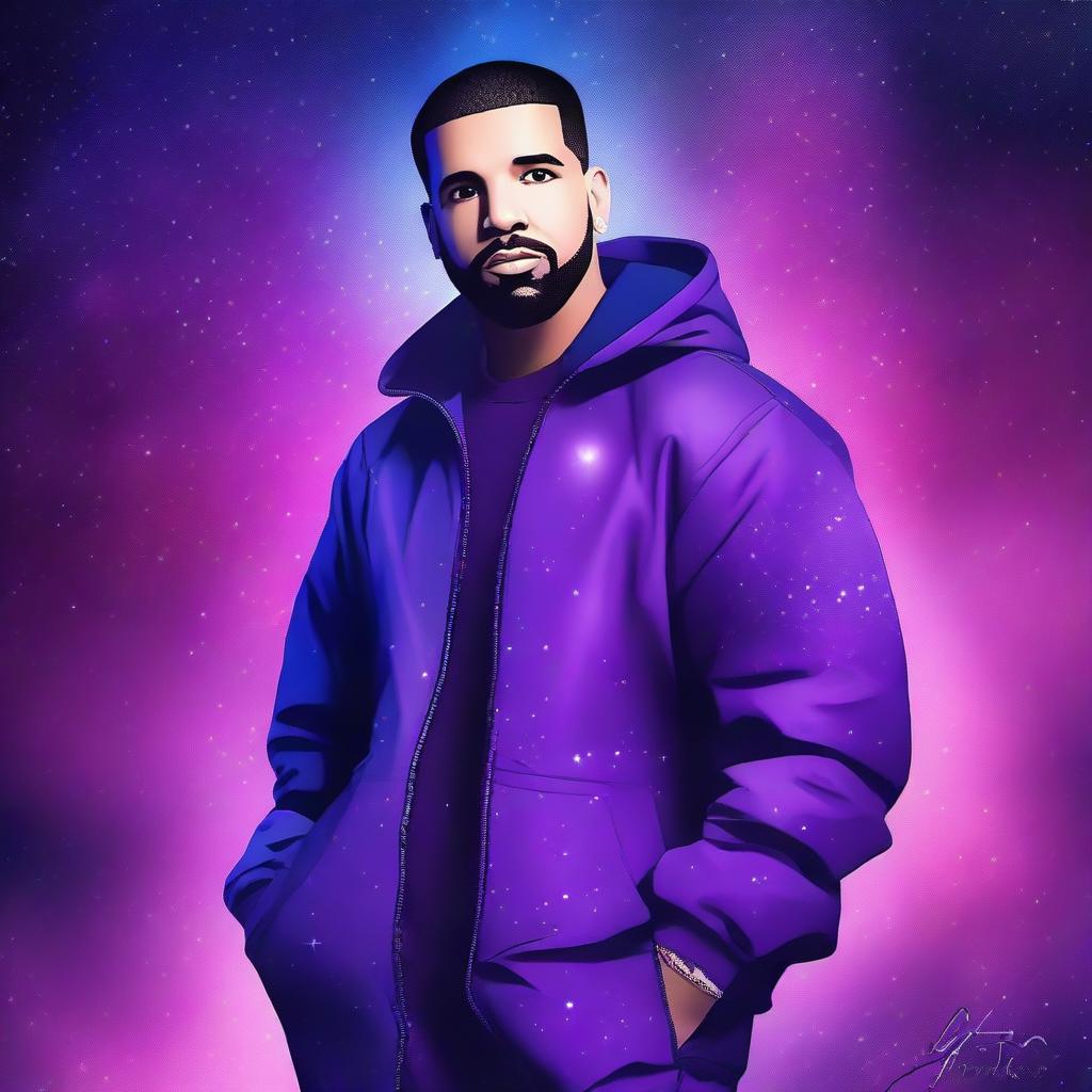 Drake Takes Flight in Outer Space