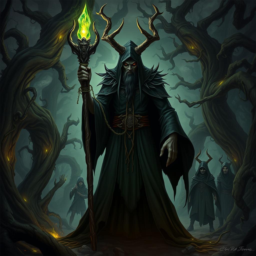 Unleash the Darkness: The Evil Druid