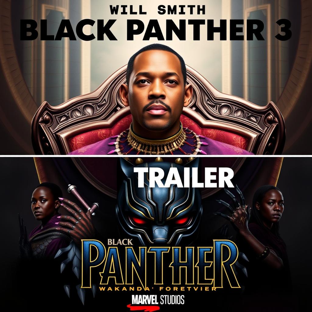 Unleash Wakanda: Black Panther 3 Fan Poster