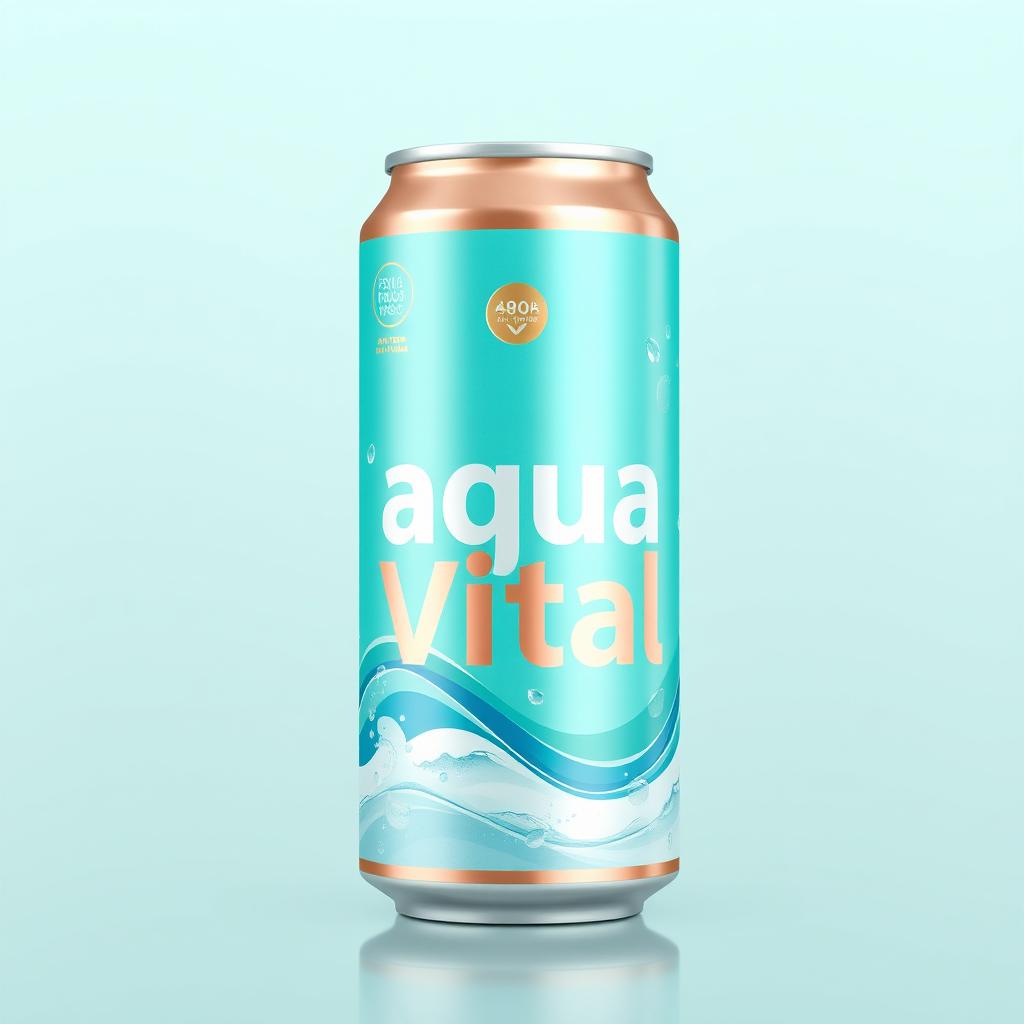 Revolutionize Hydration with Aqua Vitals Modern Water Can