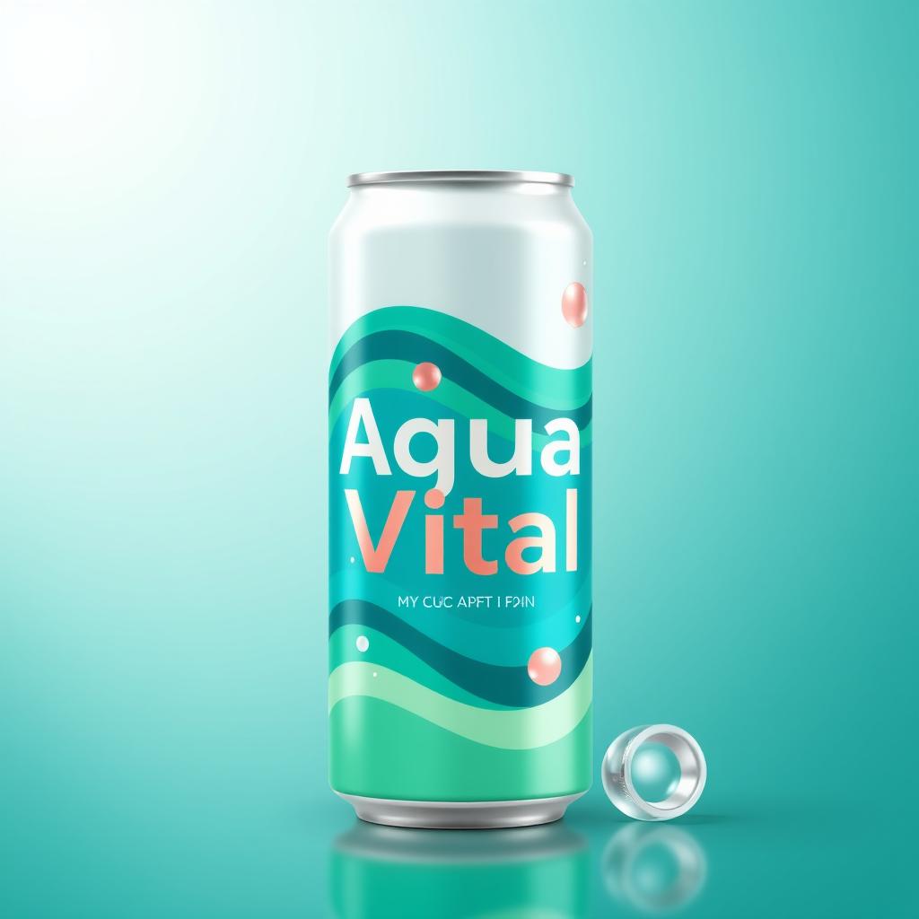 Aqua Vital: Modern Eco-Friendly Water Can Design