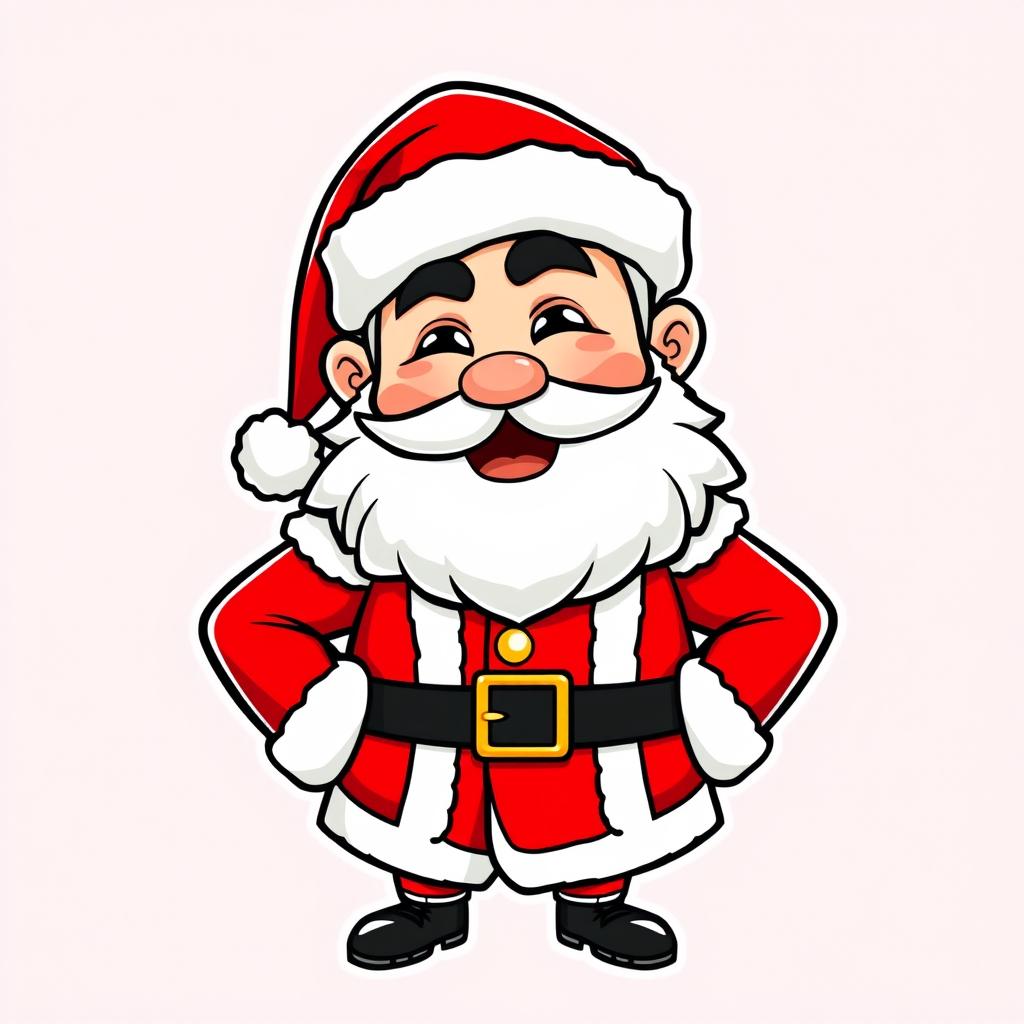 Jia Wojak as Santa: A Merry Meme Twist