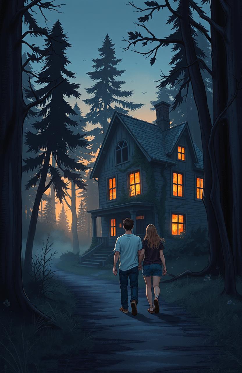 Into the Unknown: Friends and the Mysterious House