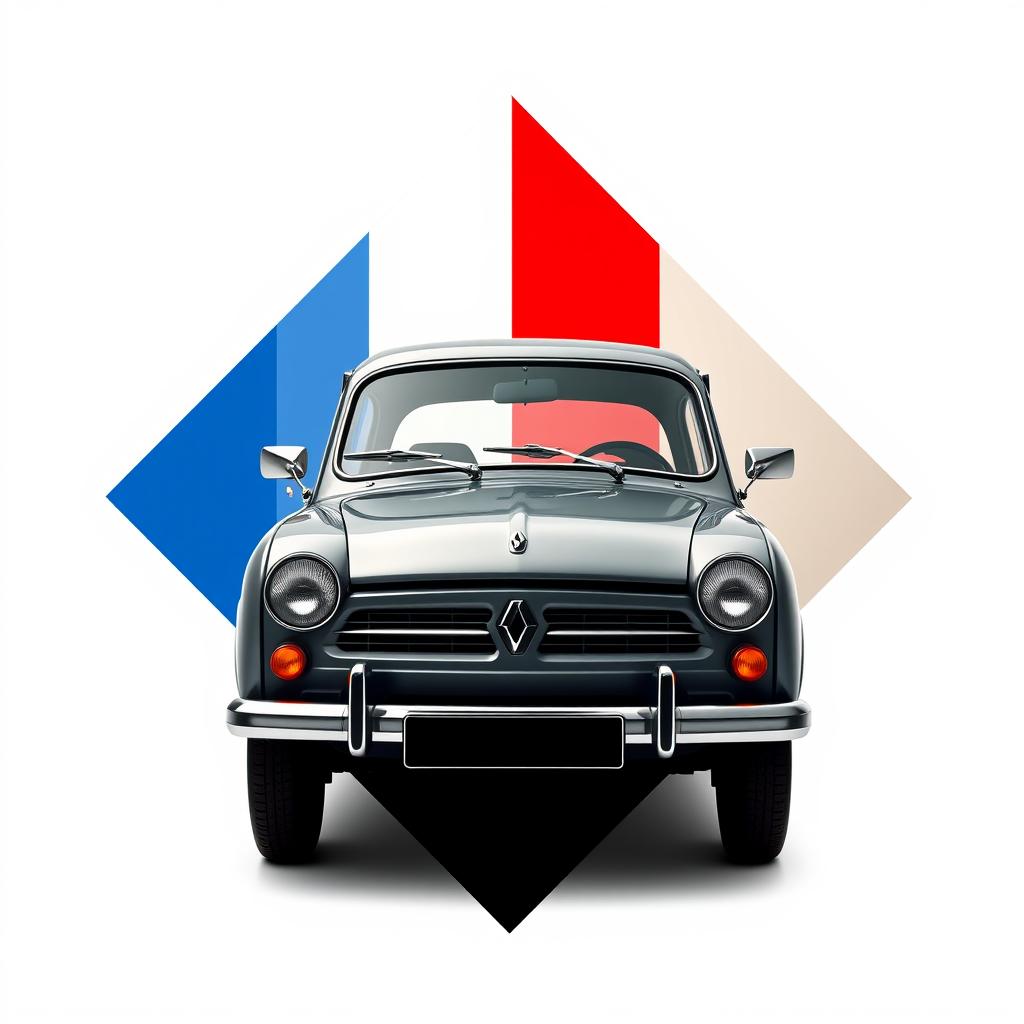 Renault Logo Redefined: French Flag Inspiration
