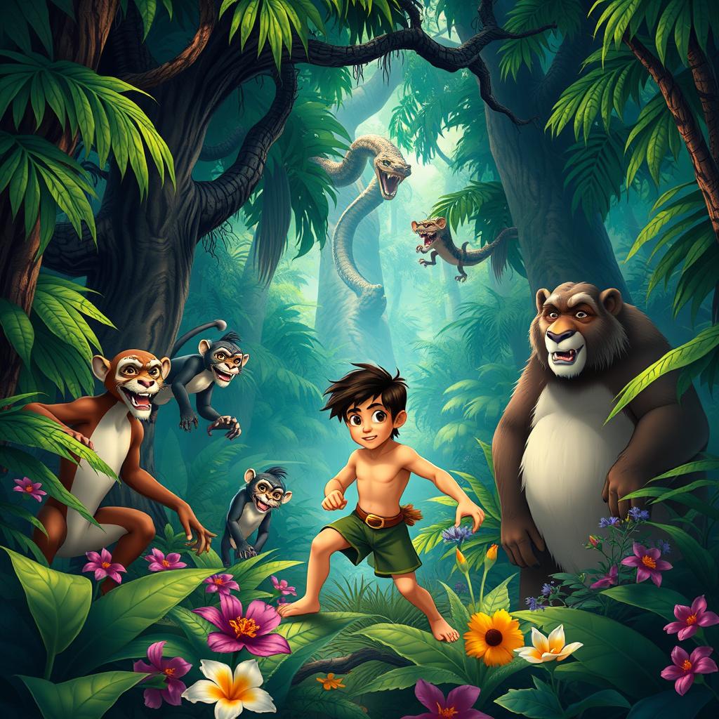 Mowglis Jungle Encounter: Face-Off with King Louie