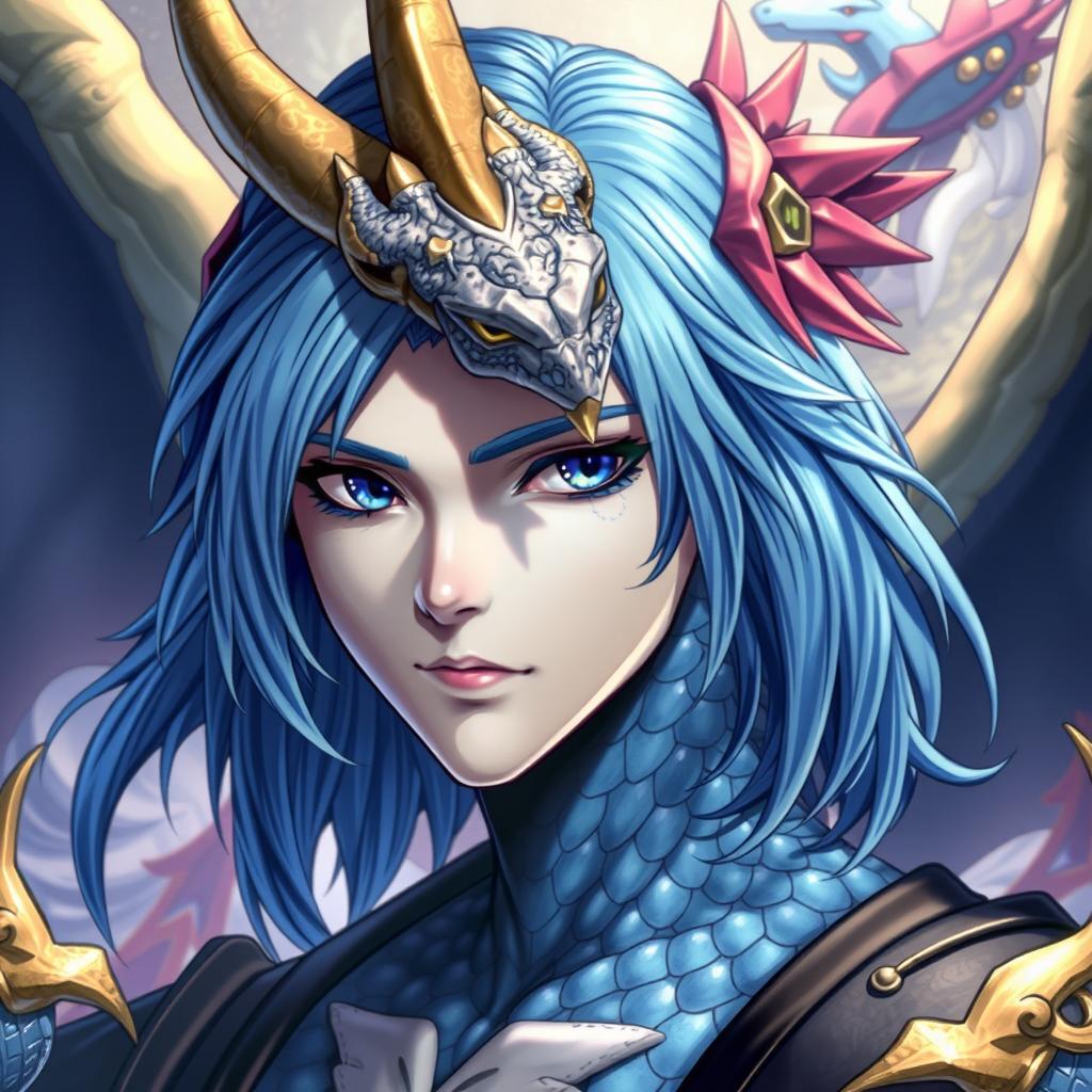 Unleash Your Imagination: Male Au Ra from Final Fantasy