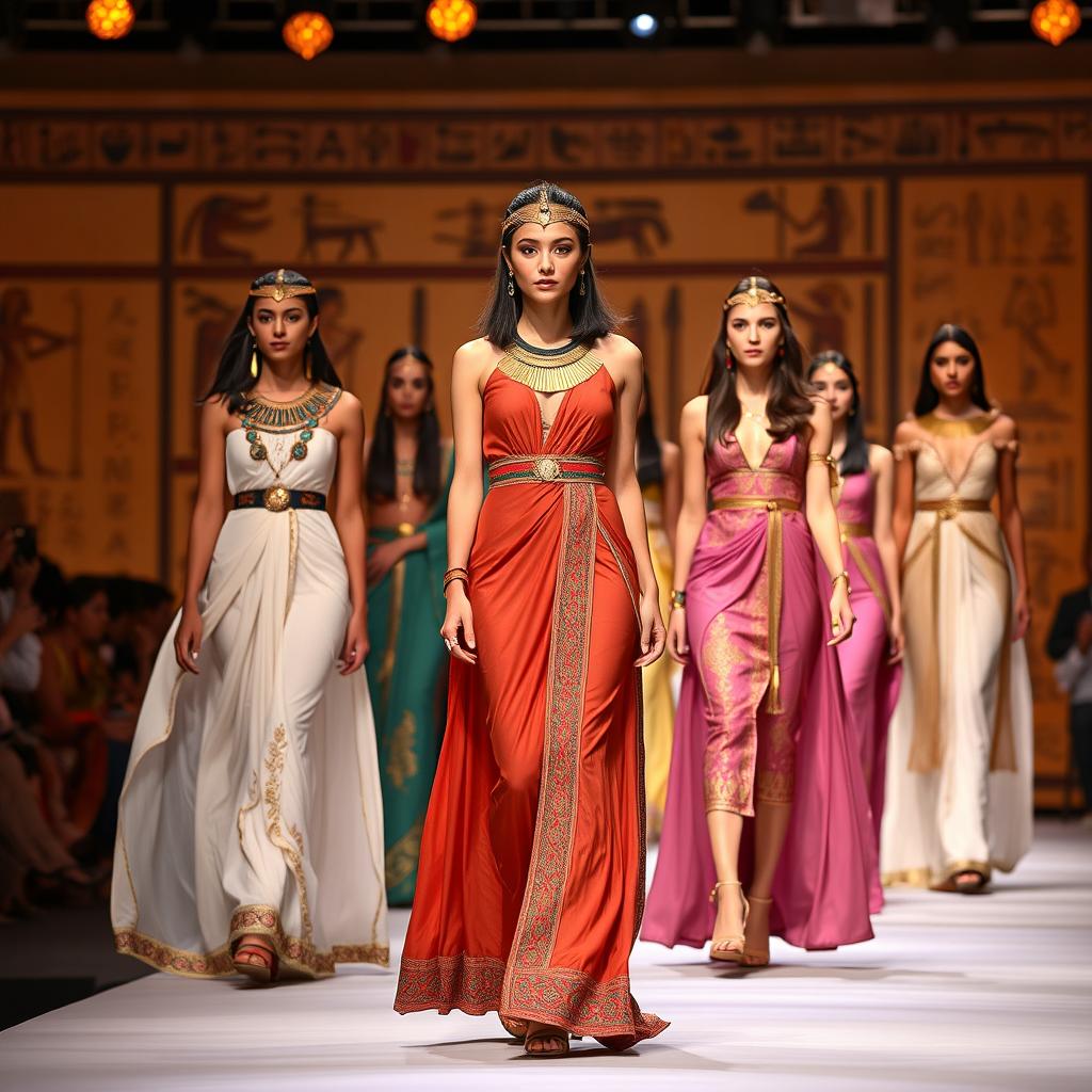 Modern Elegance: Egyptian Fashion Show