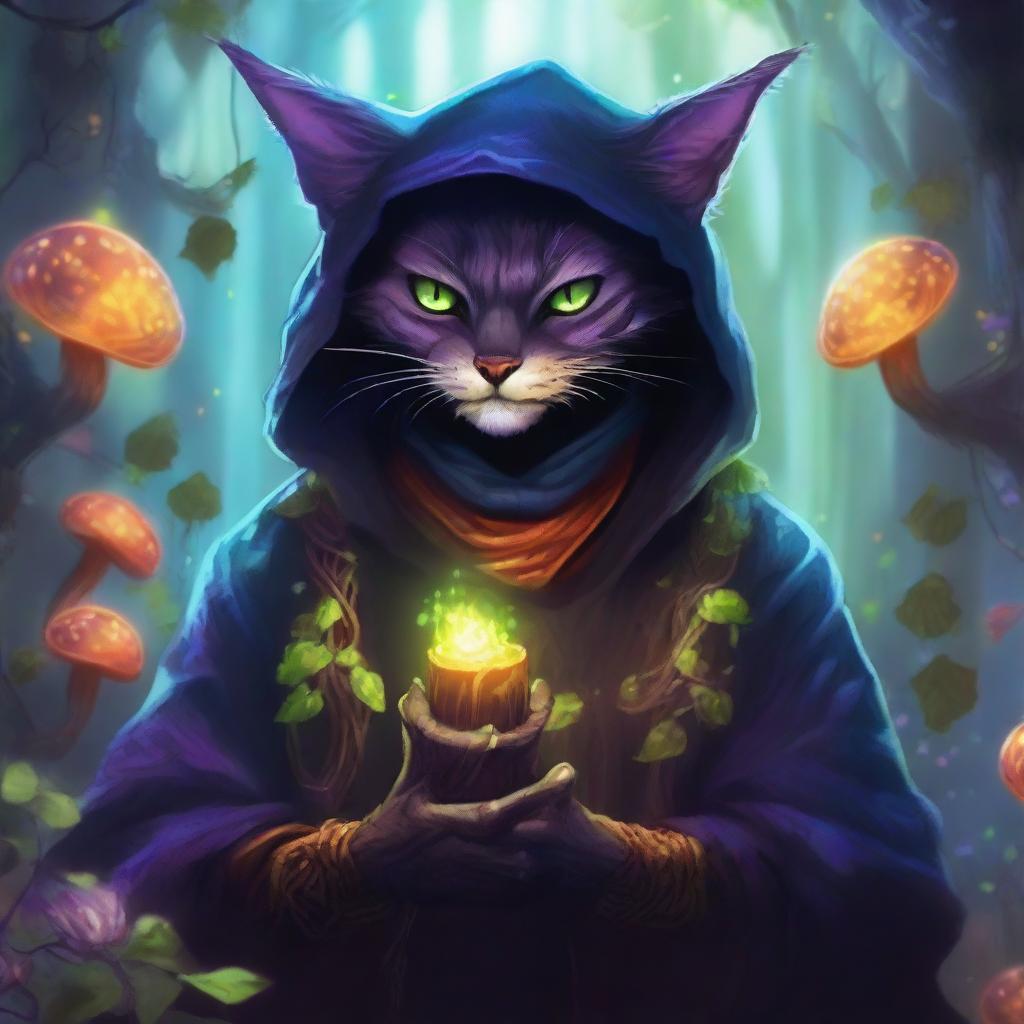 Enchanted Tabaxi Sorcerer