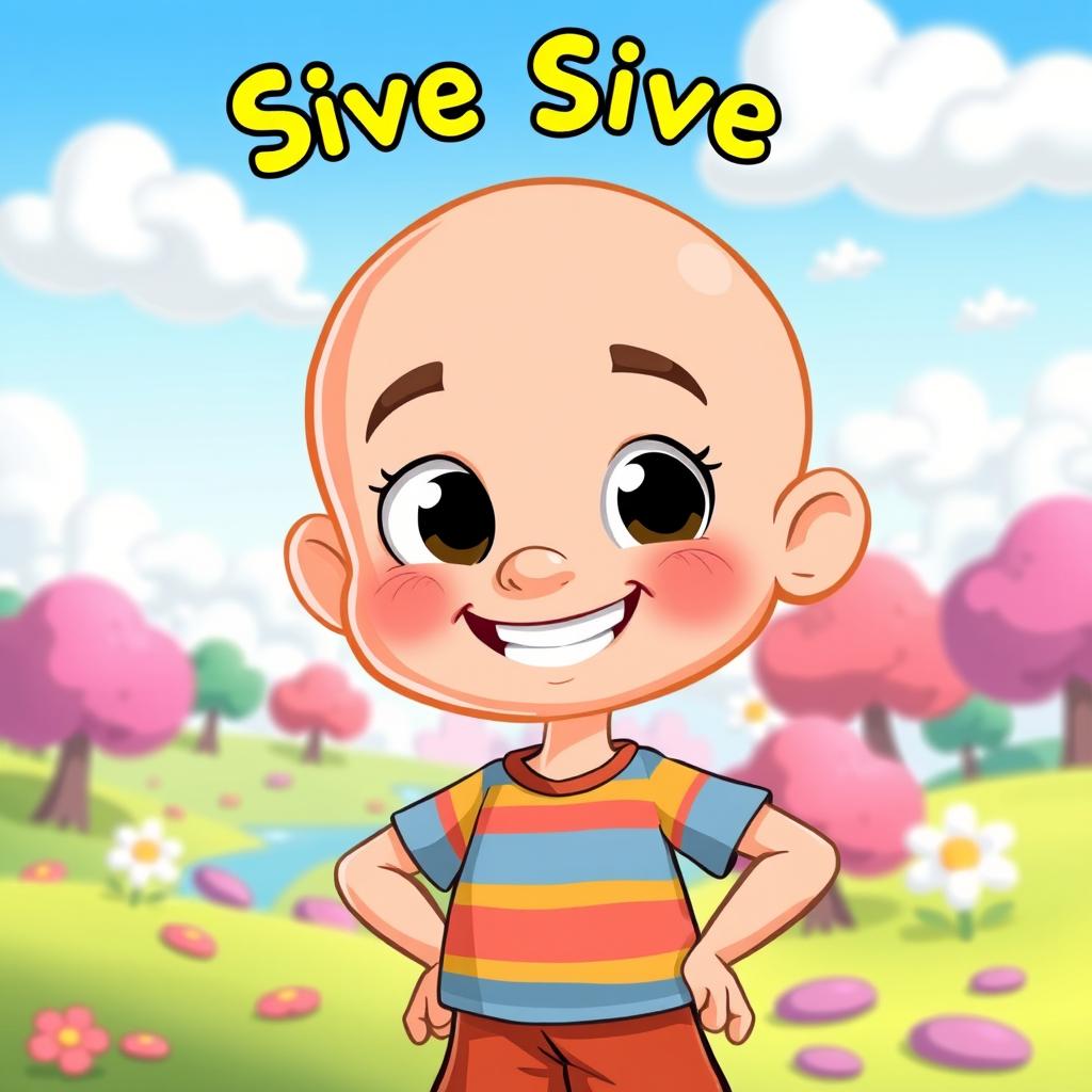 Meet Sive Sive: The Bold and Bald Cartoon Sensation