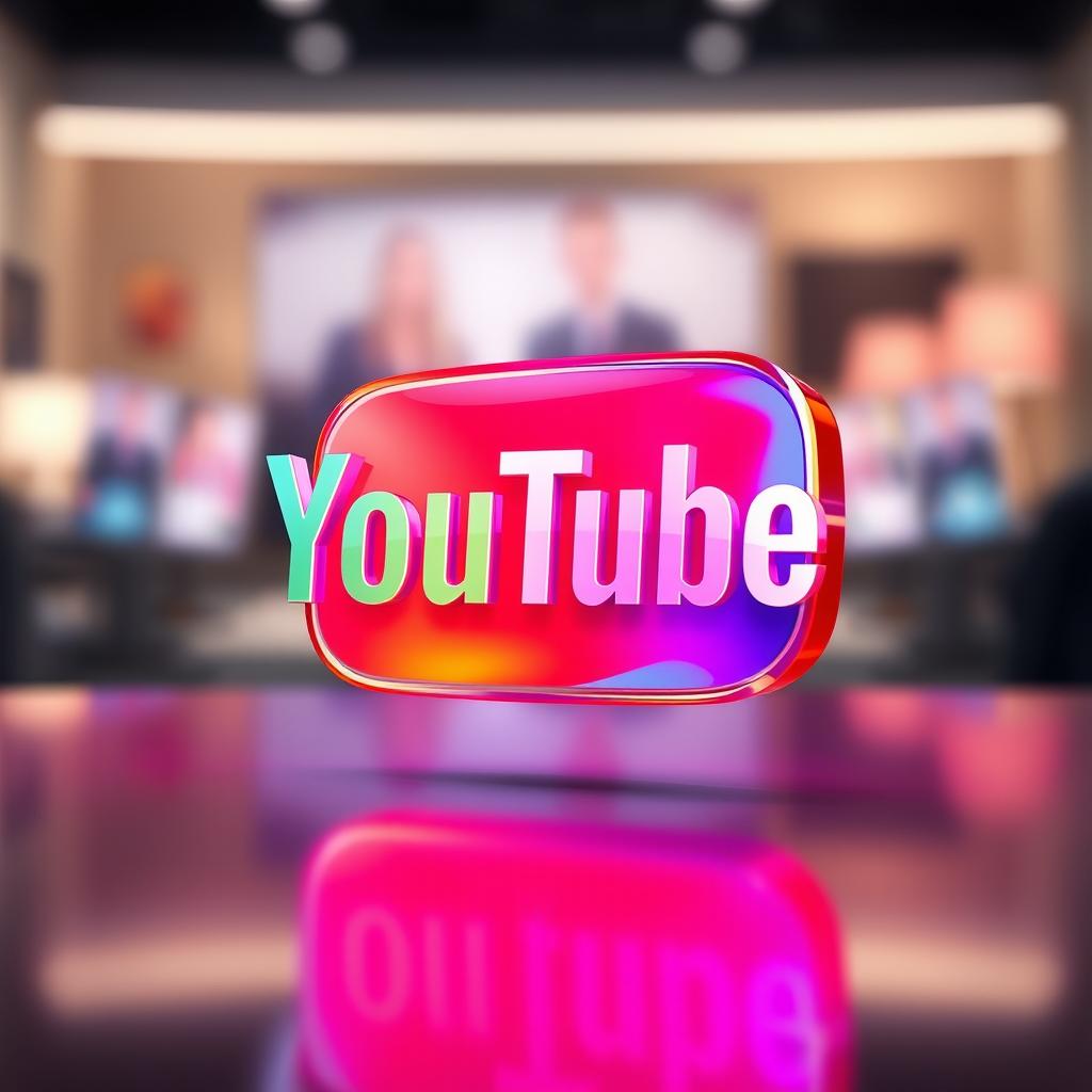 Stunning 3D Logo Design for YouTube