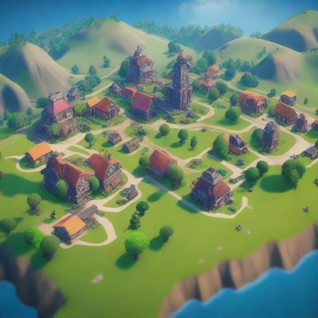 Fortnite 1v1 Map: Epic Battle Ahead!