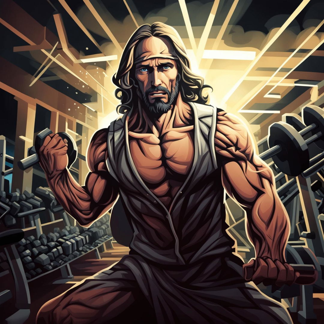 Unleashing Fury: Jesus Takes the Gym by Storm