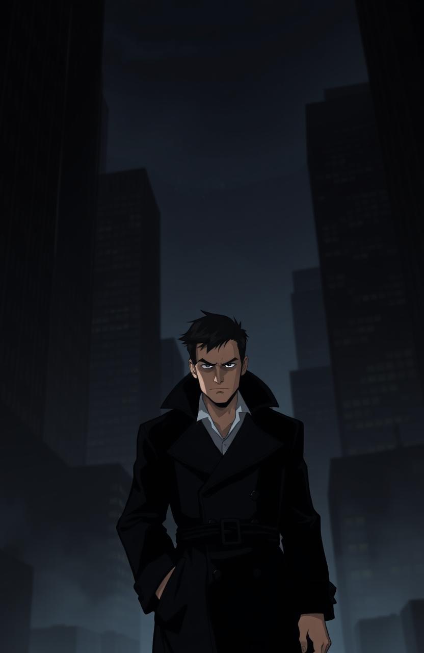 Explore the Enigma of a Dark City Skyline