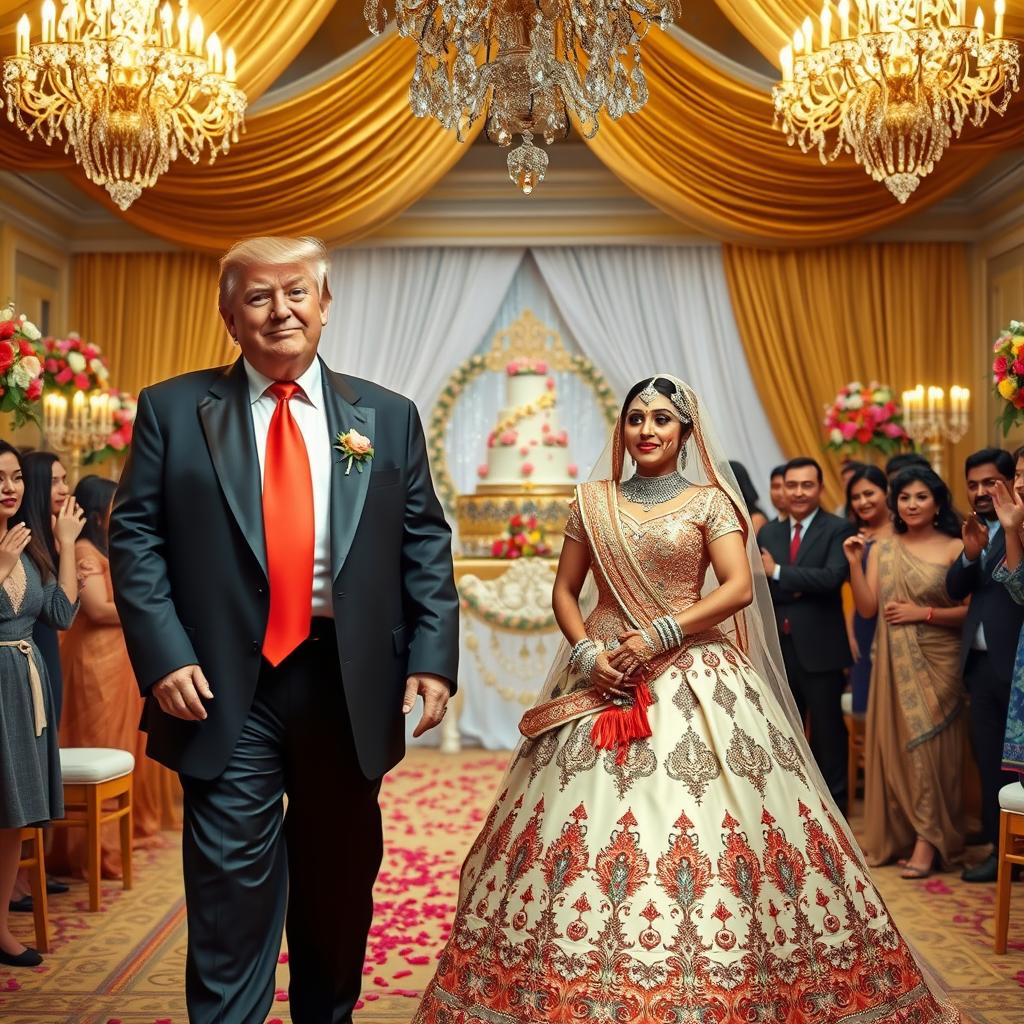 A Surreal Wedding: Donald Trump & Aishwarya Rai