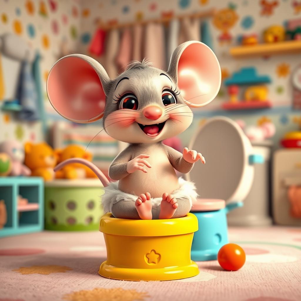 Potty Time Adventures: A Whimsical Toddler Mouse