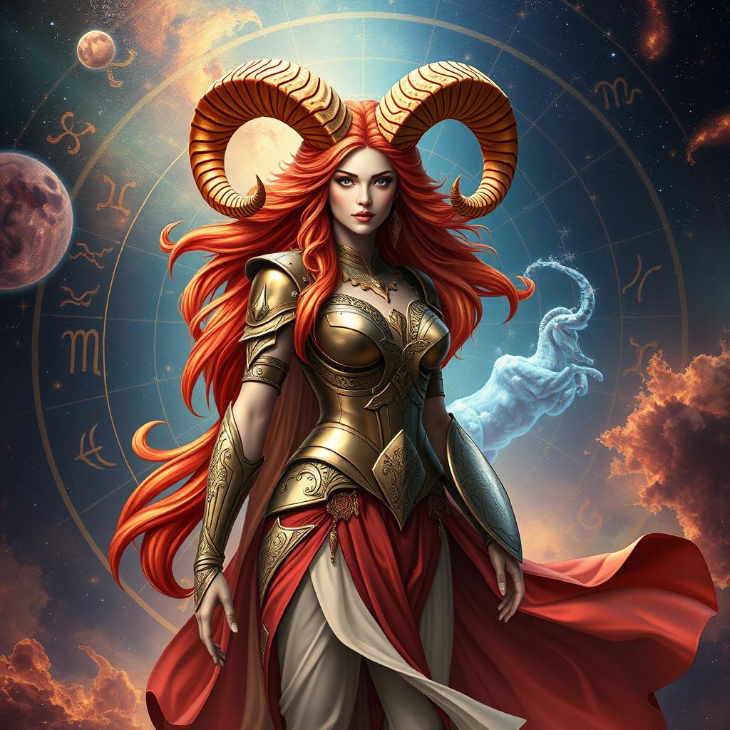 Aries Goddess: Embodying Zodiac Power