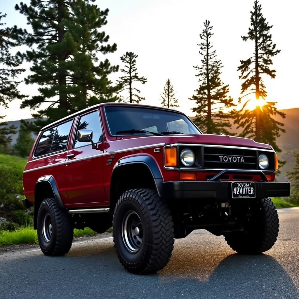 Explore the Classic 1984 Toyota 4Runner