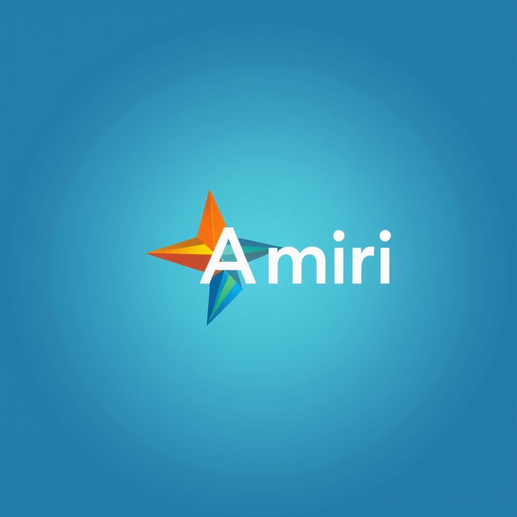 Amiri Logo Design: Bold and Artistic