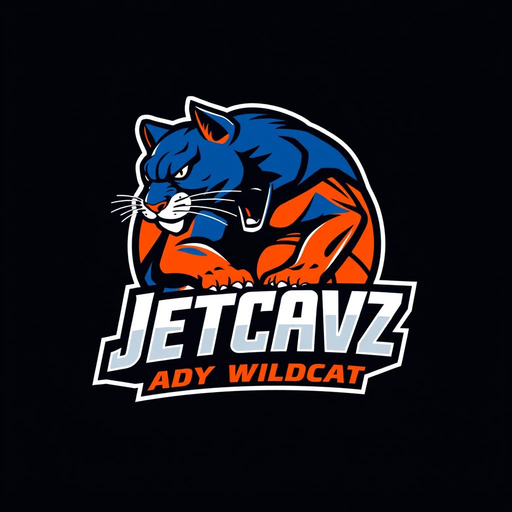 Dynamic Logo Design for Jetcabz Lady Wildcats
