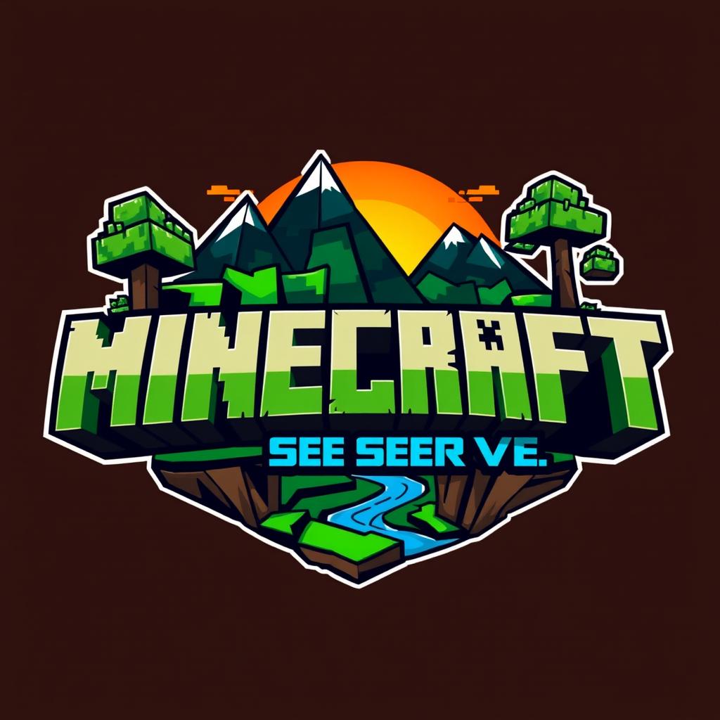 Craft Your Adventure: Unique Minecraft SMP Logo