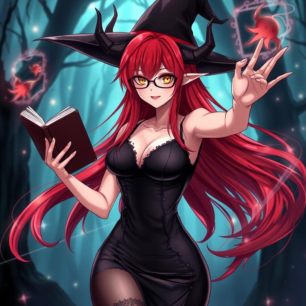 Enchanting & Alluring: The Sexy Demonic Anime Witch
